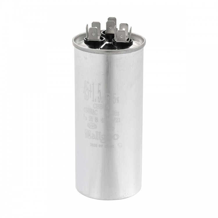 Genel Markalar Klima Kondansatör Kapasitör 45+1.5 µF 450 VAC - 50/60 Hz