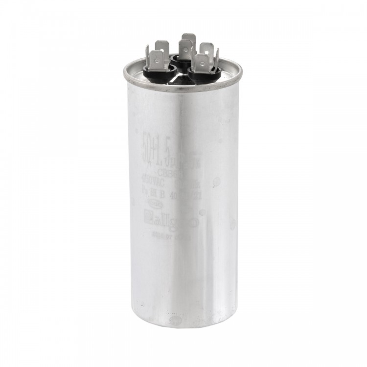 Genel Markalar Klima Kondansatör Kapasitör 50+1.5 µF 450 VAC - 50/60 Hz