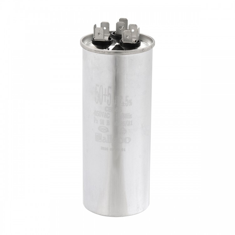 Genel Markalar Klima Kondansatör Kapasitör 50+5 µF 450 VAC - 50/60 Hz