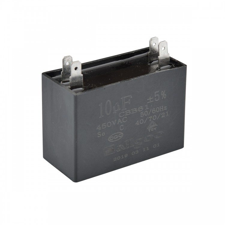 Klima Kondansatör Kapasitör 10 μF 450 VAC - 50/60 Hz