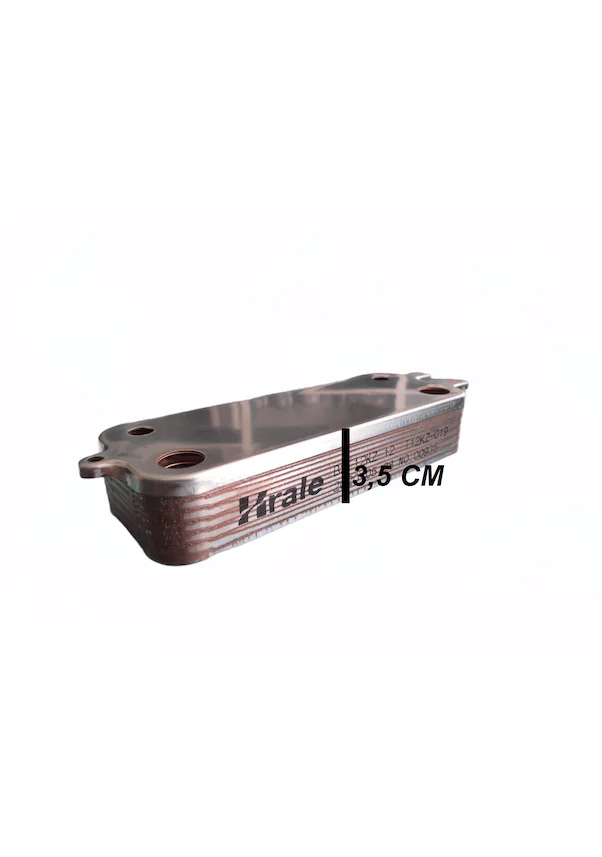 Plate heat exchanger for boilers 12 plates Junkers, Bosch 8716771988
