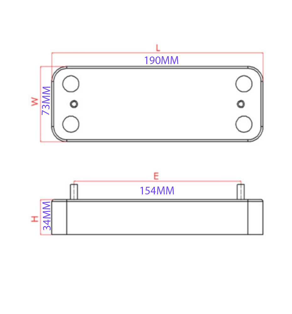 Viessmann Vitopend Vitodens Plate Heat Exchange