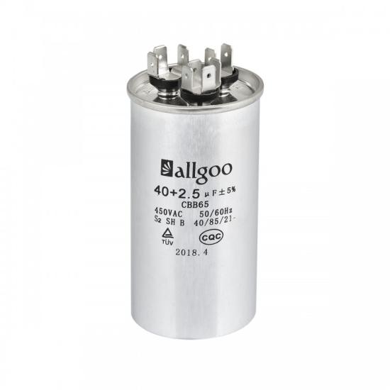 Genel Markalar Klima Kondansatör Kapasitör 40+2.5 µF 450 VAC - 50/60 Hz