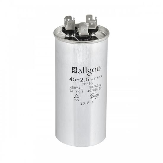 Genel Markalar Klima Kondansatör Kapasitör 45+2.5 µF 450 VAC - 50/60 Hz