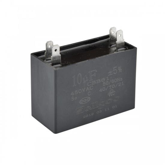 Klima Kondansatör Kapasitör 10 μF 450 VAC - 50/60 Hz