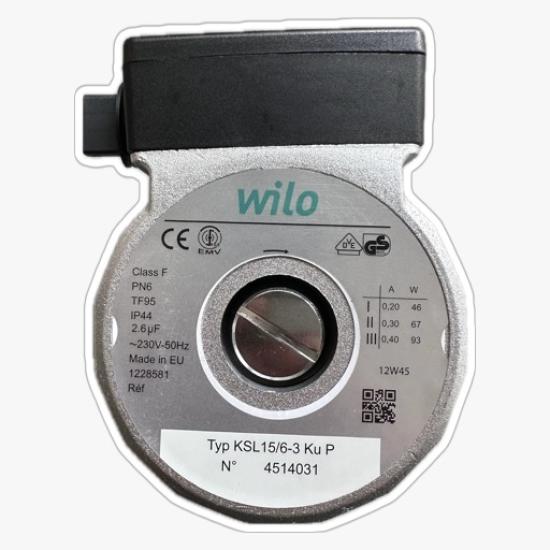 Vaillant Ferroli Ariston Wilo Pompa Kombi Sirkülasyon Motoru 82w