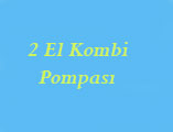 2.el kombi pompası Wilo Grundfos